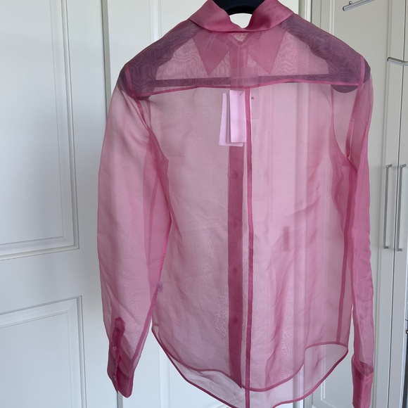 Helmut Lang Organza Shirt...NWT - Picture 5 of 11
